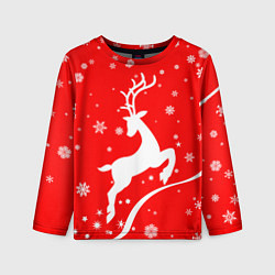 Детский лонгслив Christmas deer