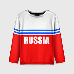 Лонгслив детский Russia - classic, цвет: 3D-принт