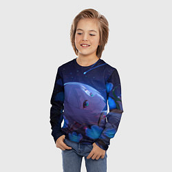 Лонгслив детский Фрирен, провожающая в последний путь, цвет: 3D-принт — фото 2