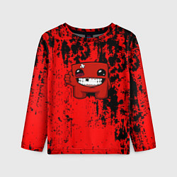 Лонгслив детский Super Meat Boy краски, цвет: 3D-принт