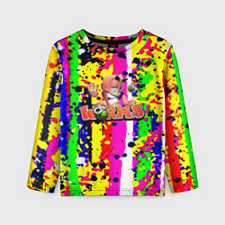 Лонгслив детский Worms true colors, цвет: 3D-принт