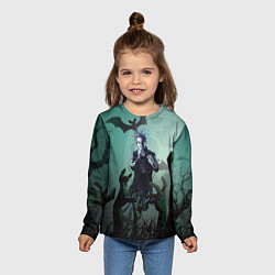 Лонгслив детский Король шутов, цвет: 3D-принт — фото 2