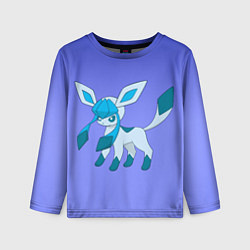 Лонгслив детский Glaceon Pokemon, цвет: 3D-принт