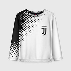 Детский лонгслив Juventus sport black geometry