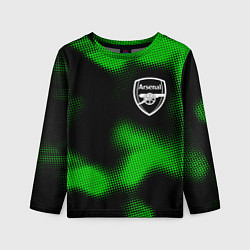 Детский лонгслив Arsenal sport halftone