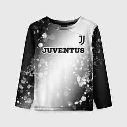 Детский лонгслив Juventus sport на светлом фоне посередине