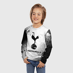 Лонгслив детский Tottenham sport на светлом фоне, цвет: 3D-принт — фото 2