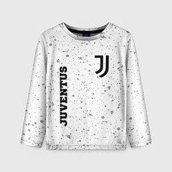 Лонгслив детский Juventus sport на светлом фоне вертикально, цвет: 3D-принт
