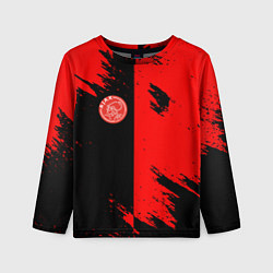 Детский лонгслив Ajax sport color red