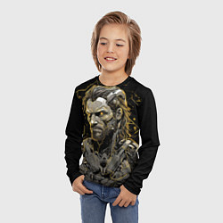 Лонгслив детский Venom Snake cyber Metal gear game, цвет: 3D-принт — фото 2