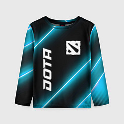 Детский лонгслив Dota неоновые лампы