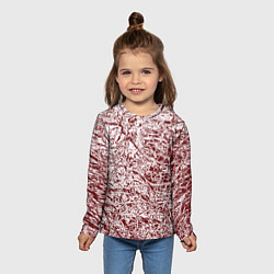 Лонгслив детский Линогравюра, цвет: 3D-принт — фото 2