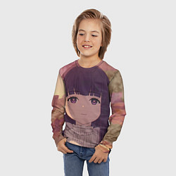 Лонгслив детский Милая Ферн, цвет: 3D-принт — фото 2