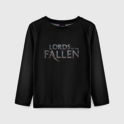 Лонгслив детский Lord of the fallen logo, цвет: 3D-принт