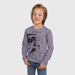 Лонгслив детский Soulless, цвет: 3D-принт — фото 2