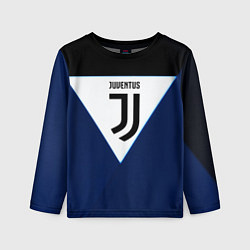 Лонгслив детский Juventus sport geometry color, цвет: 3D-принт