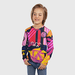 Лонгслив детский Ширли мырли, цвет: 3D-принт — фото 2
