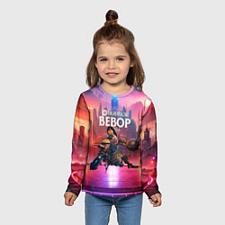 Лонгслив детский Deadlock Bebop, цвет: 3D-принт — фото 2