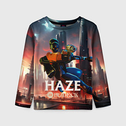 Лонгслив детский Мгла Deadlock, цвет: 3D-принт