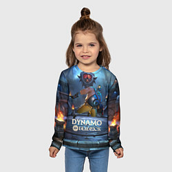 Лонгслив детский Deadlock Dynamo, цвет: 3D-принт — фото 2
