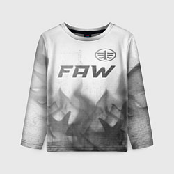 Лонгслив детский FAW - white gradient посередине, цвет: 3D-принт