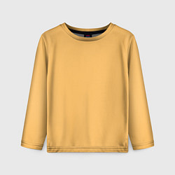 Лонгслив детский Эмоция радости - желтый, цвет: 3D-принт