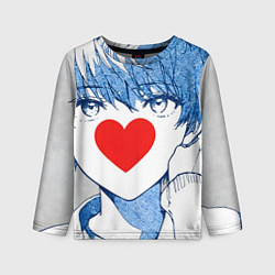 Лонгслив детский Манга a boy love, цвет: 3D-принт