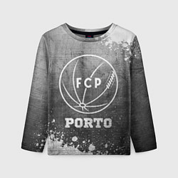 Лонгслив детский Porto - grey gradient, цвет: 3D-принт