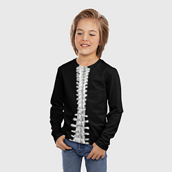 Лонгслив детский Рентген позвоночника, цвет: 3D-принт — фото 2