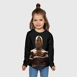 Лонгслив детский Майк Тайсон бруклин, цвет: 3D-принт — фото 2
