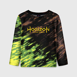 Лонгслив детский Horizon: Zero Dawn краски, цвет: 3D-принт