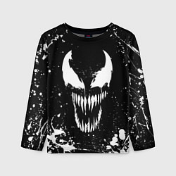 Детский лонгслив Venom logo