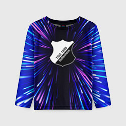 Лонгслив детский Hoffenheim neon energy, цвет: 3D-принт