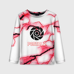 Лонгслив детский Portal storm, цвет: 3D-принт