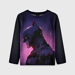 Лонгслив детский Batman - Neon rain, цвет: 3D-принт