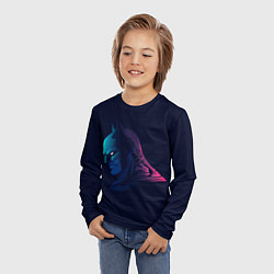 Лонгслив детский Batman gradient, цвет: 3D-принт — фото 2