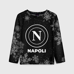 Лонгслив детский Снежный Napoli, цвет: 3D-принт