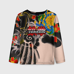Лонгслив детский Tekken tatoo japan, цвет: 3D-принт