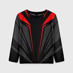 Детский лонгслив Sport uniform - red