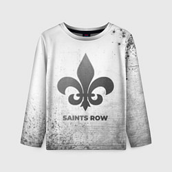 Лонгслив детский Saints Row - white gradient, цвет: 3D-принт