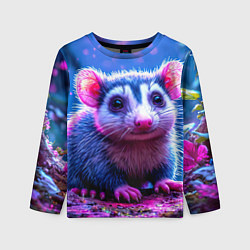 Лонгслив детский Малыш опоссум, цвет: 3D-принт