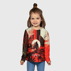 Лонгслив детский Assassins Creed ninja, цвет: 3D-принт — фото 2