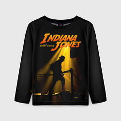 Лонгслив детский Indiana Jones, цвет: 3D-принт