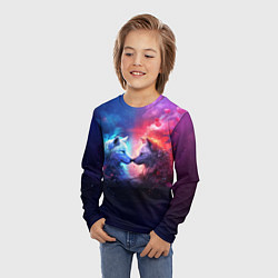 Лонгслив детский Любовь хищников, цвет: 3D-принт — фото 2