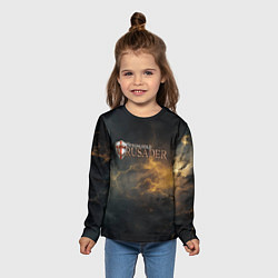 Лонгслив детский Stronghold сrusader гроза крестоносцев, цвет: 3D-принт — фото 2
