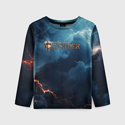 Лонгслив детский Stronghold сrusader крестоносец бури, цвет: 3D-принт