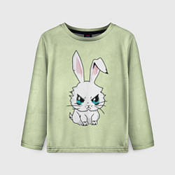 Лонгслив детский Злой кролик 2025, цвет: 3D-принт