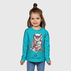 Лонгслив детский Жизнь подобна камере, цвет: 3D-принт — фото 2