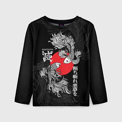 Лонгслив детский Бойцовые петушки истребители демонов, цвет: 3D-принт