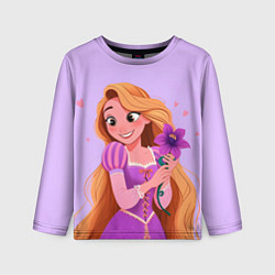 Лонгслив детский Rapunzel - big pictures, цвет: 3D-принт